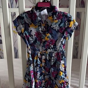 NWOT Vince Camuto Kids Dress - Navy, Yellow, Pink Floral